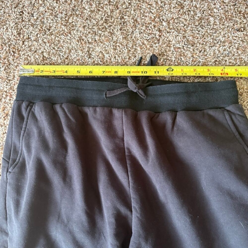 Move Beyond Fleece Lined Thermal Sweatpants Womens XL Black Jogger - Picture 6 of 8